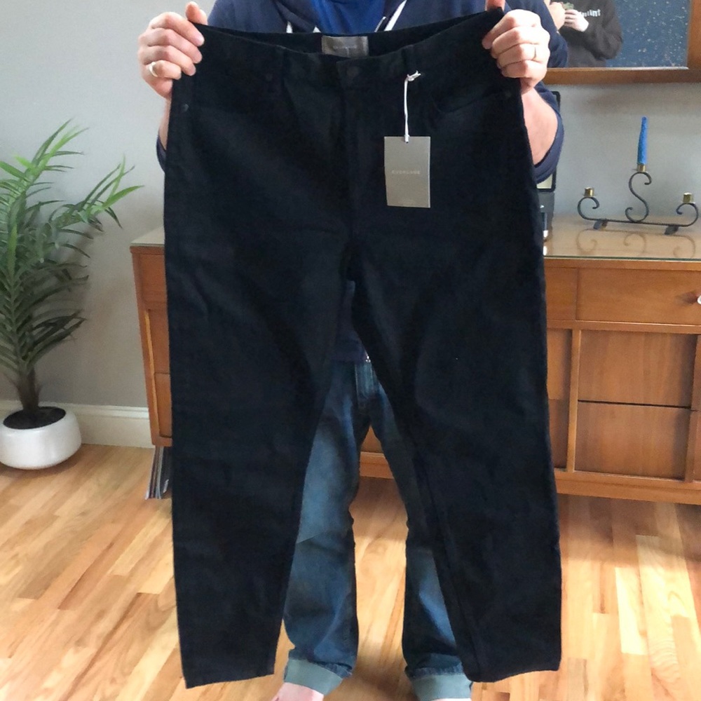 Black Everlane jeans. Brand new never worn